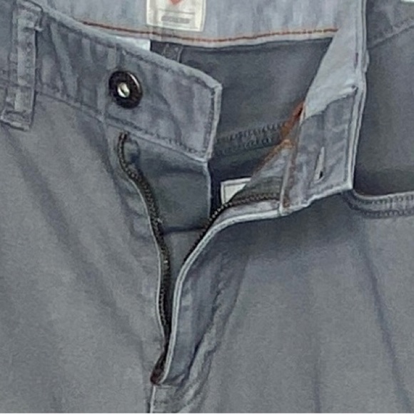 Dockers Men’s Pants 33” x 32” Solid Light Gray Straight Leg Pockets Casual - Picture 3 of 13